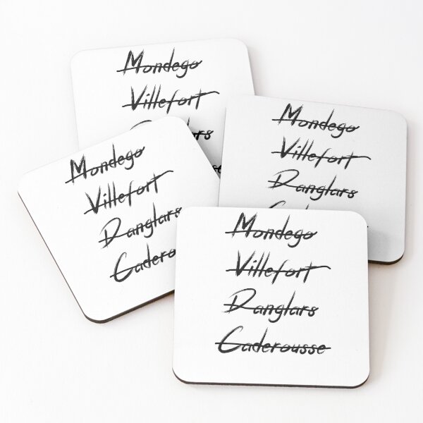 Item preview, Count of Monte Cristo Revenge List designed and sold by LiteraryAttire.