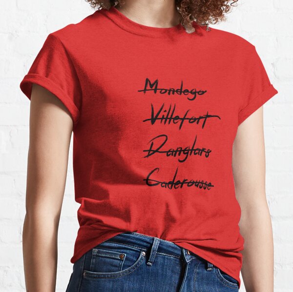 Vista previa del artículo con la obra «Lista de venganza del Conde de Montecristo», diseñado y vendido por LiteraryAttire.