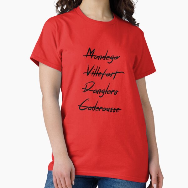 Vista previa del artículo con la obra «Lista de venganza del Conde de Montecristo», diseñado y vendido por LiteraryAttire.