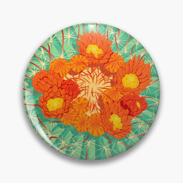 Item preview, Barrel Cactus in Bloom designed and sold by sig.