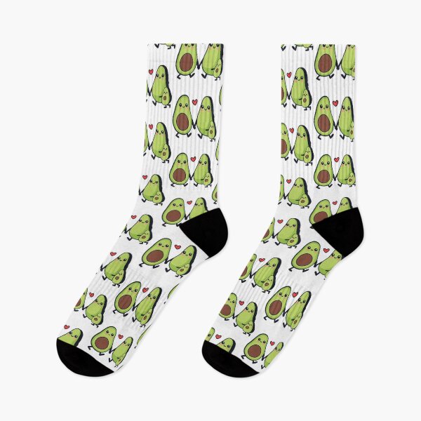 Item preview, Cute Avocado Family Smiling And Walking Hand In Hand - Avocado designed and sold by thespecialtyhub.