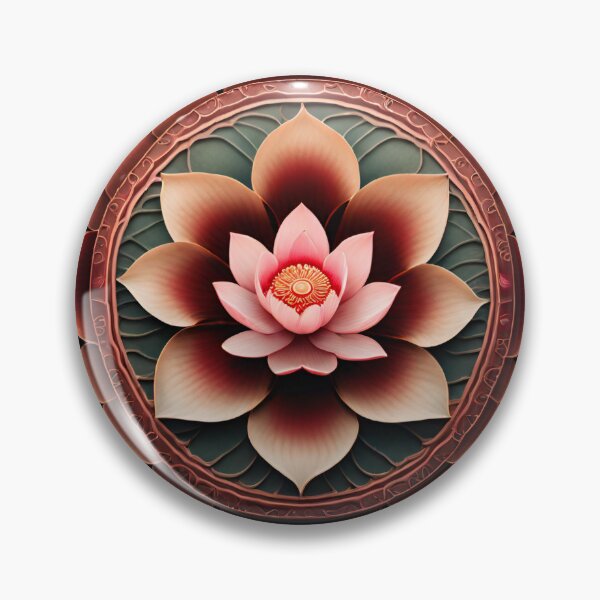 Item preview, Flower Lotus Mandala Art designed and sold by SpiritualManda.