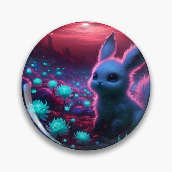 Item preview, Ethereal Hare: Serenity Amidst the Infernal Bloom designed and sold by BigDaddyHone.