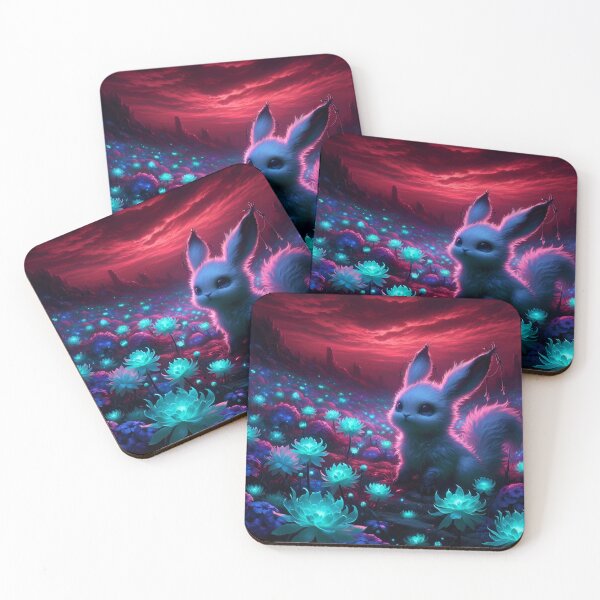 Item preview, Ethereal Hare: Serenity Amidst the Infernal Bloom designed and sold by BigDaddyHone.