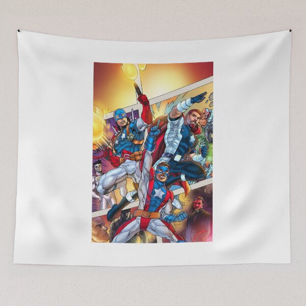 Item preview, American Eagle³, Sgt. Flag™ and Champion of Liberty² art by Gilbert Monsanto designed and sold by G-MAN COMICS.