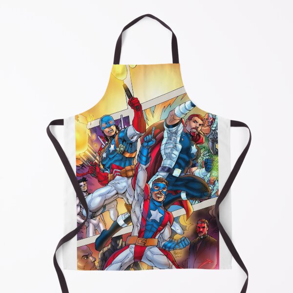 Item preview, American Eagle³, Sgt. Flag™ and Champion of Liberty² art by Gilbert Monsanto designed and sold by G-MAN COMICS.