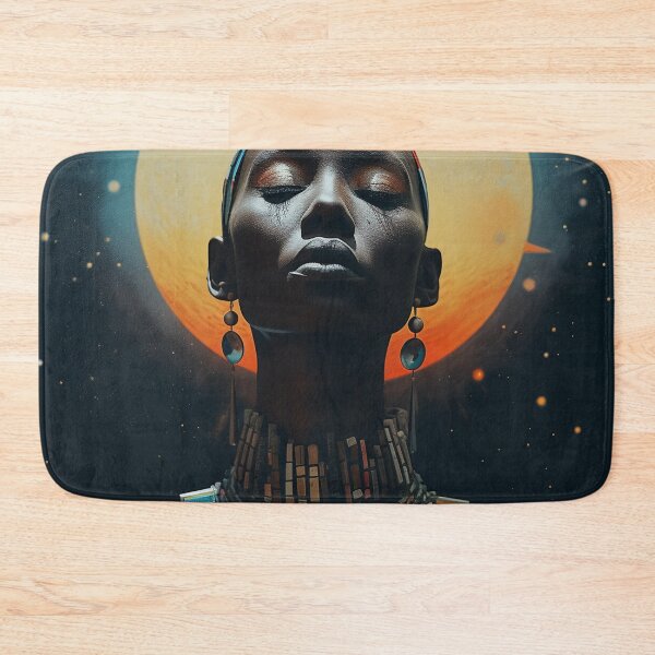 Item preview, Afrofuturism Art designed and sold by MidJourneymen.
