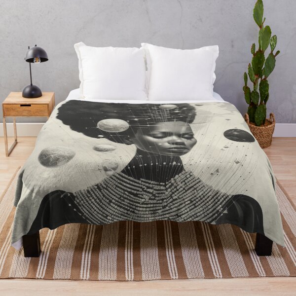 Item preview, Afrofuturism Art designed and sold by MidJourneymen.