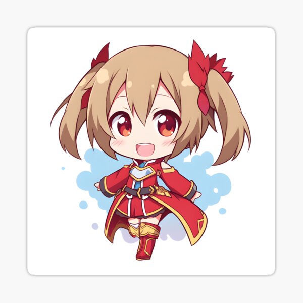 Sword Art Online Anime Asuna Lisbeth Silica Sinon Group Custom Sticker SAO  | eBay