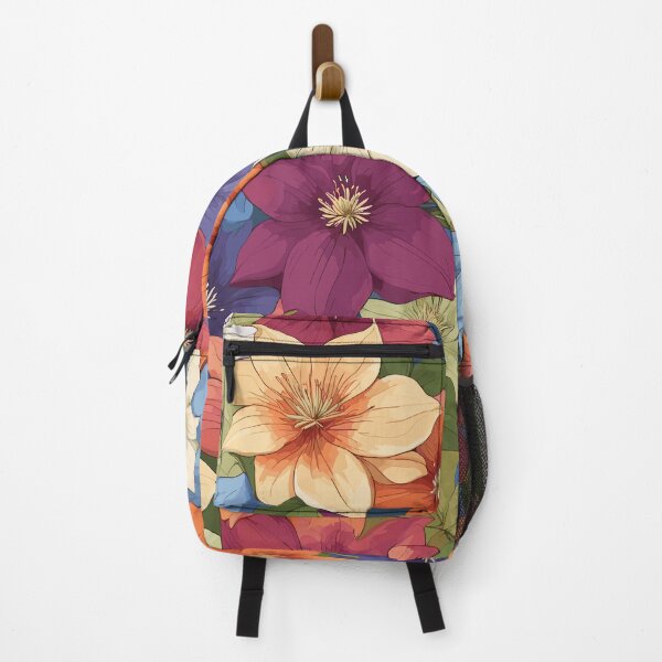 Item preview, Clematis Flower Pattern designed and sold by WildlifeInc.