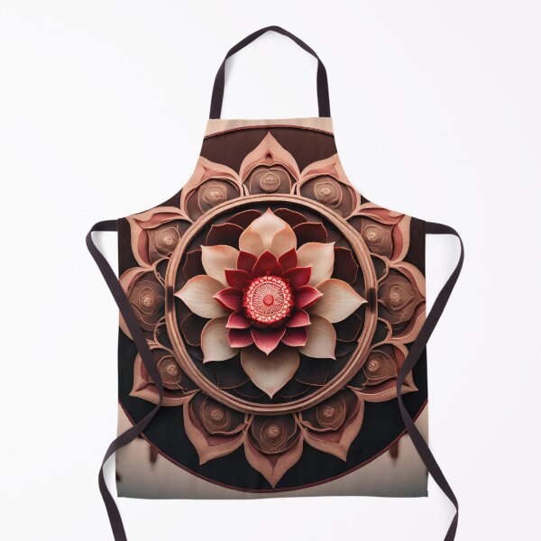 Item preview, Mandala Flower Lotus Art designed and sold by SpiritualManda.