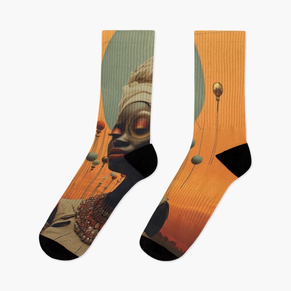 Item preview, Afrofuturism Art designed and sold by MidJourneymen.