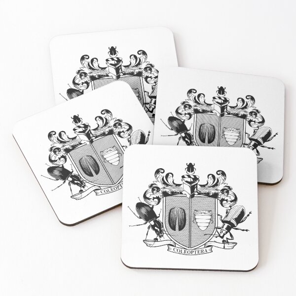 Item preview, Coleoptera Coat of Arms (repeating pattern) designed and sold by TiffanyYau.