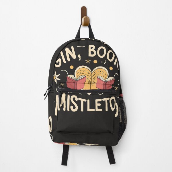 Item preview, Gin Books & Misletoe Christmas Themed Design designed and sold by spicygarb.