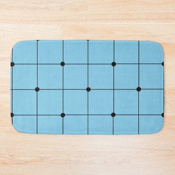 Item preview, Powder Blue Geometric Abstract Pattern. designed and sold by ARichArts.
