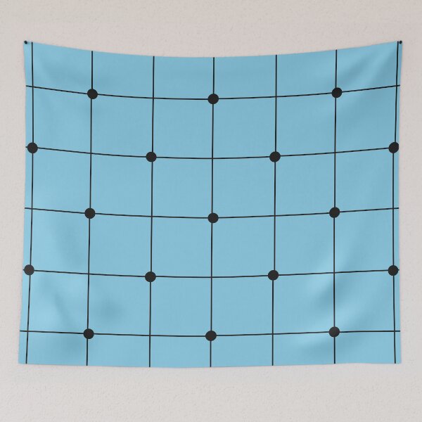 Item preview, Powder Blue Geometric Abstract Pattern. designed and sold by ARichArts.
