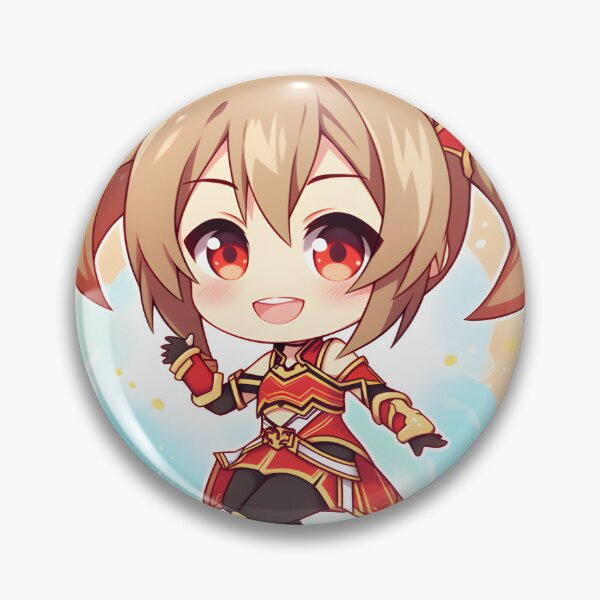 Item preview, Silica SAO Cute Anime Girl – Chibi Style designed and sold by DGitaldreamgirl.
