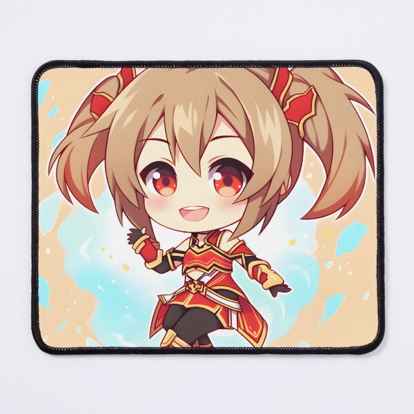 Item preview, Silica SAO Cute Anime Girl – Chibi Style designed and sold by DGitaldreamgirl.