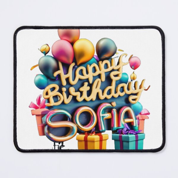 Item preview, Happy Birthday Sofia designed and sold by hiddenlink.