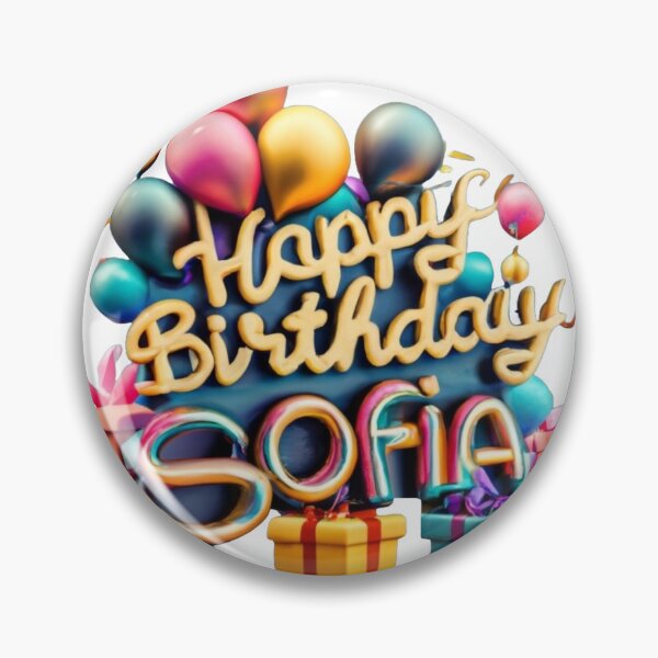 Item preview, Happy Birthday Sofia designed and sold by hiddenlink.