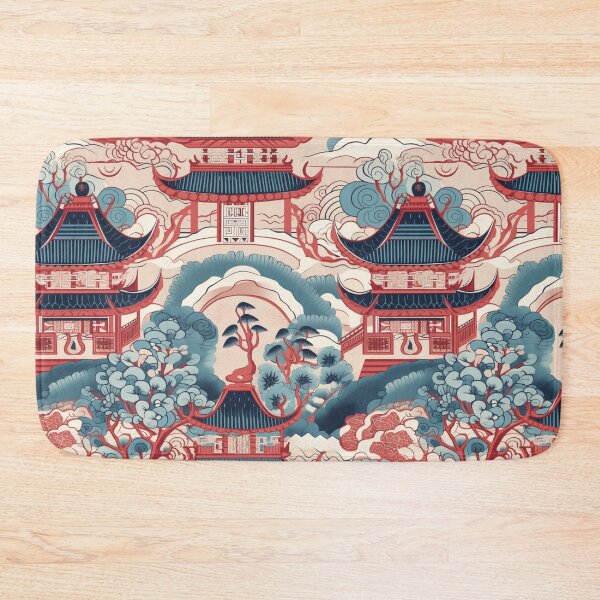 Item preview, Penjing Temples Digital Pattern designed and sold by zolarche.