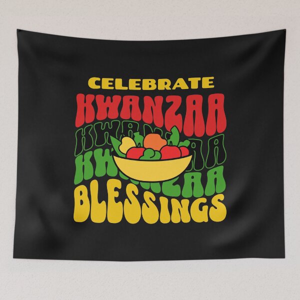 Item preview, Celebrate Kwanzaa Blessings, Happy Kwanzaa African American Holiday designed and sold by MELOYADINA.