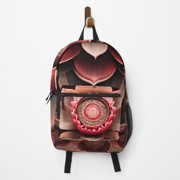 Item preview, Mandala Flower Lotus Art with Brown Hues designed and sold by SpiritualManda.