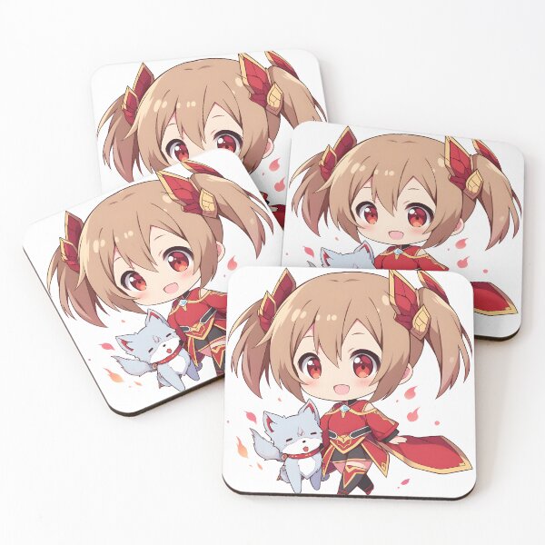 Item preview, Silica SAO Cute Anime Girl – Chibi Style designed and sold by DGitaldreamgirl.