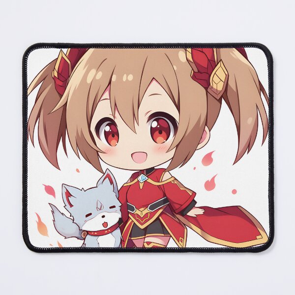 Item preview, Silica SAO Cute Anime Girl – Chibi Style designed and sold by DGitaldreamgirl.