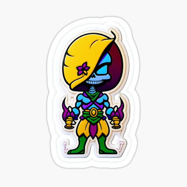 Sticker Dia De Los Muertos Sticker Sticker