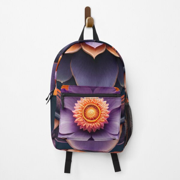 Item preview, Mandala Purple Lotus Pond Art designed and sold by SpiritualManda.