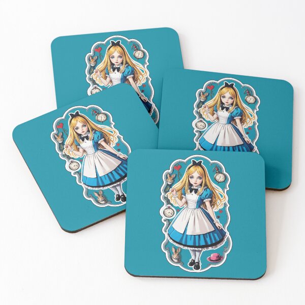Artikelvorschau, Alice im Wunderland CUSTOM Hintergrundfarbe entworfen und verkauft von VanillaBlueSky.
