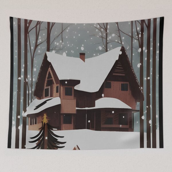 Item preview, Cabin in the Woods designed and sold by Jinx Davis.