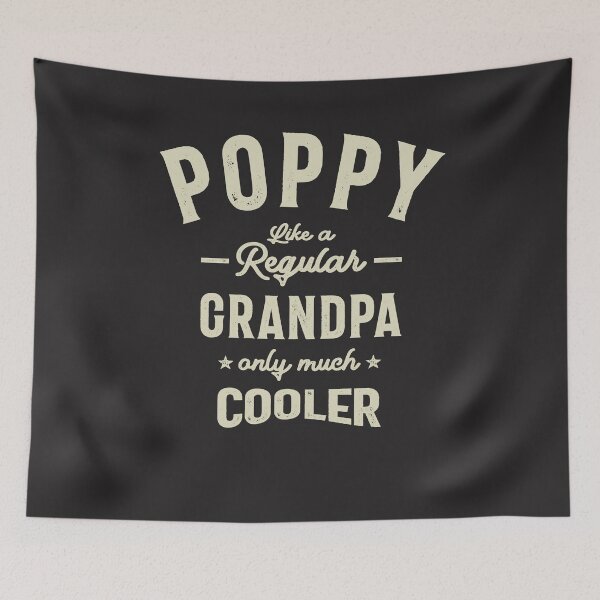 Item preview, Poppy Like a Regular Grandpa Only Much Cooler Funny Grandpa designed and sold by cidolopez.
