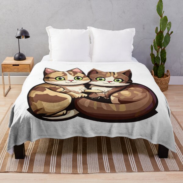 Item preview, Two Snuggling Cats designed and sold by Ainsley Thurgood.
