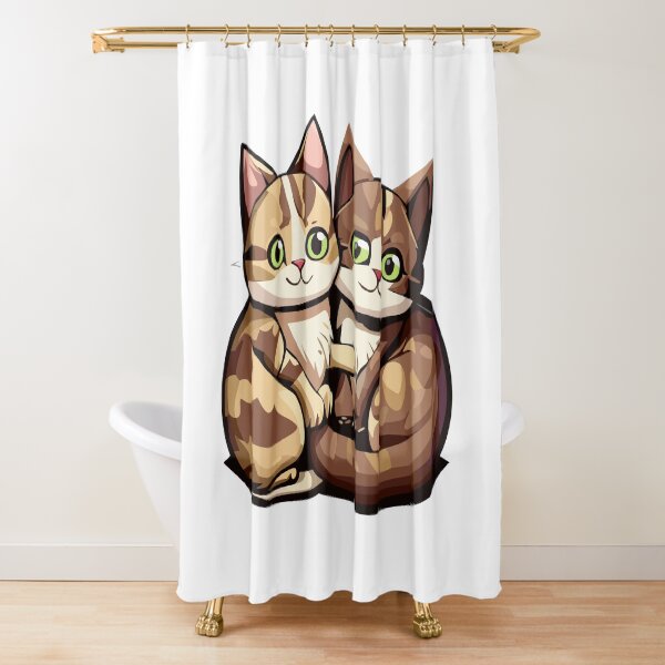 Item preview, Two Snuggling Cats designed and sold by Ainsley Thurgood.