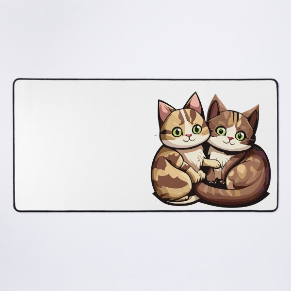Item preview, Two Snuggling Cats designed and sold by Ainsley Thurgood.