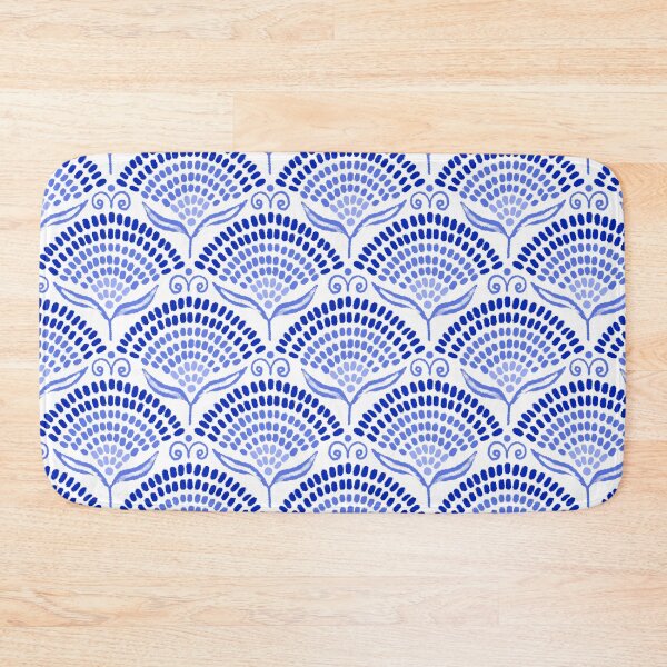 Item preview, Flo'array Blue Tonal designed and sold by Fabricatemyart.