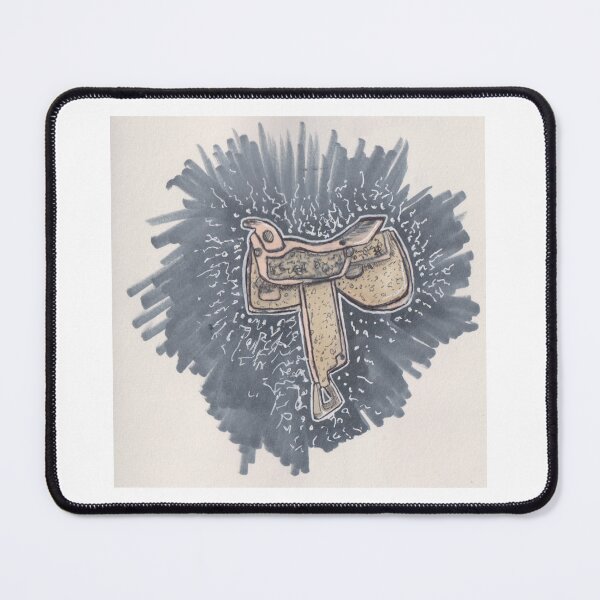 Item preview, It's a saddle drawing designed and sold by HallowMummy.