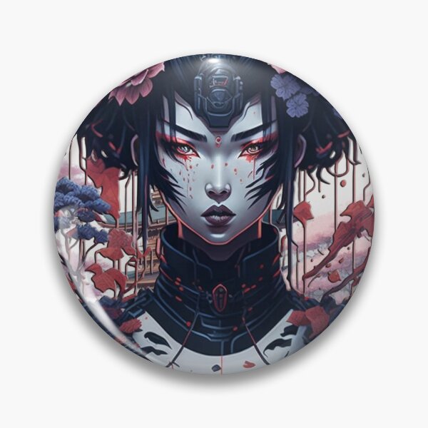 Item preview, Suyen cyberpunk geisha designed and sold by nerdland.