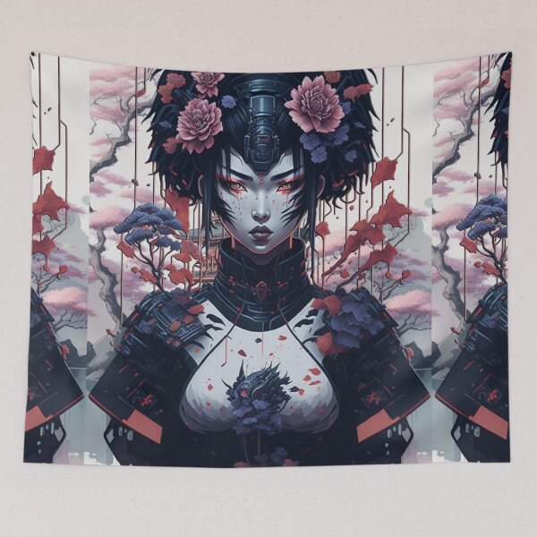 Item preview, Suyen cyberpunk geisha designed and sold by nerdland.