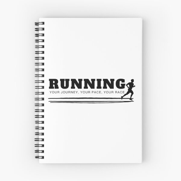 Item preview, Running Inspiration, Minimal Design: Your Journey, Your Pace, Your Race designed and sold by Gairrick Designs.