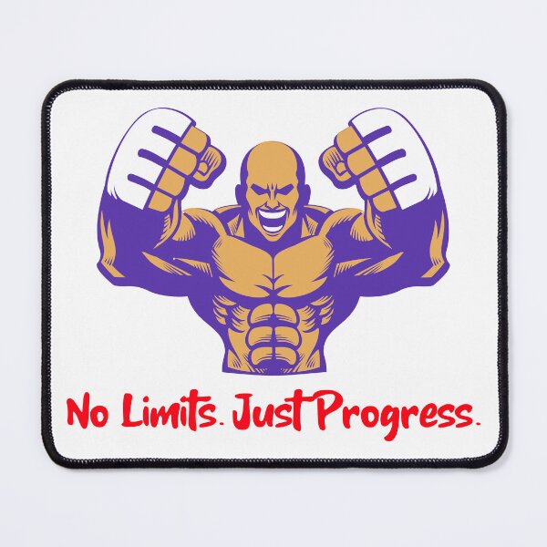 Item preview, No Limits. Just Progress. designed and sold by xylografix.