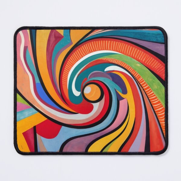 Item preview, Spiral Colorful Abstract Art designed and sold by FashionIam.