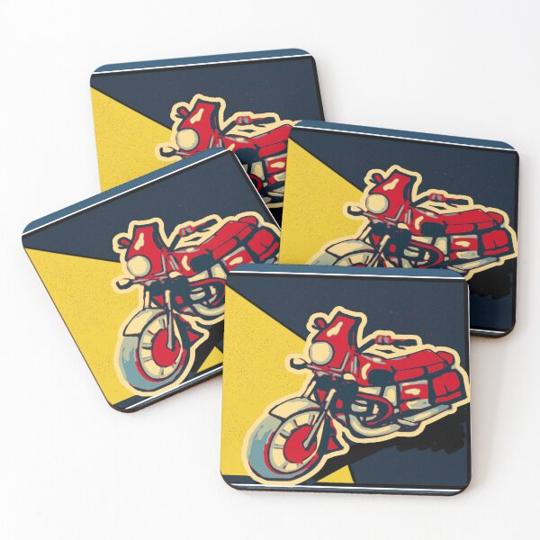 Item preview, Motorcycle IJ Planet 5 cute design designed and sold by Kyradem.
