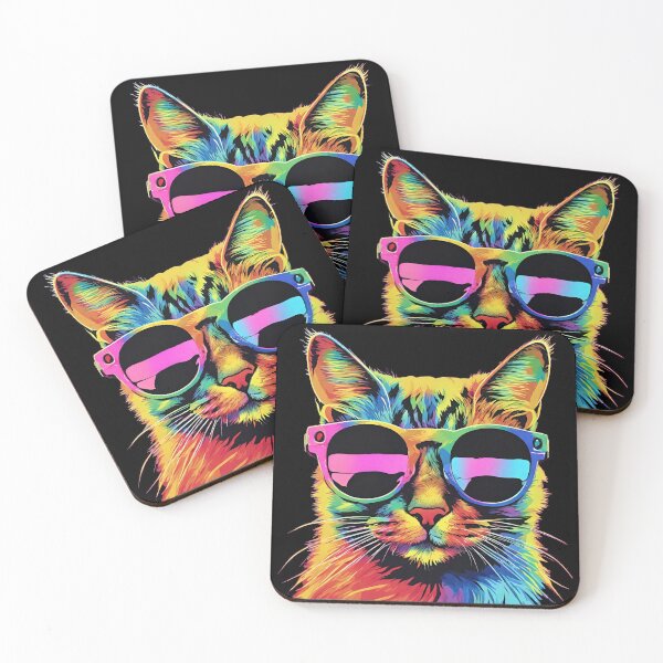 Item preview, Colorful Cat designed and sold by PixelRealm.