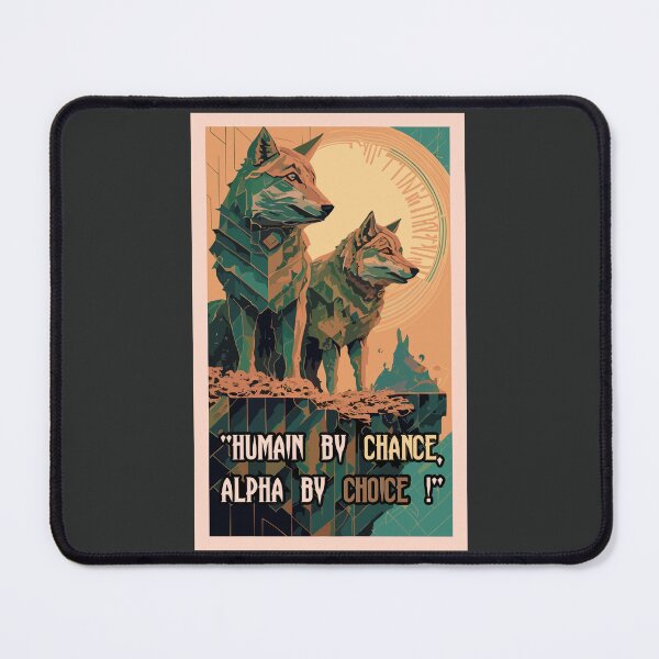 Item preview, humain by chance, alpha by choice ! designed and sold by NebulaWhimsy.