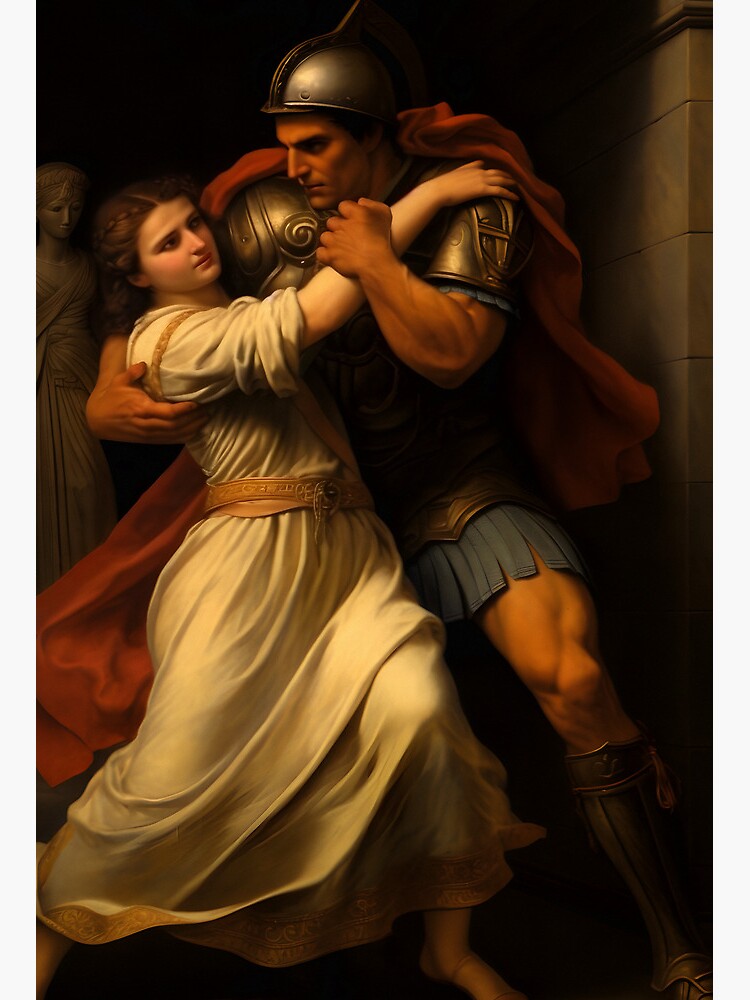 Cassandra And Ajax Art Board Print