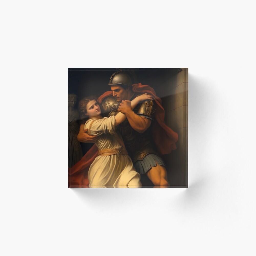 Cassandra And Ajax Art Board Print