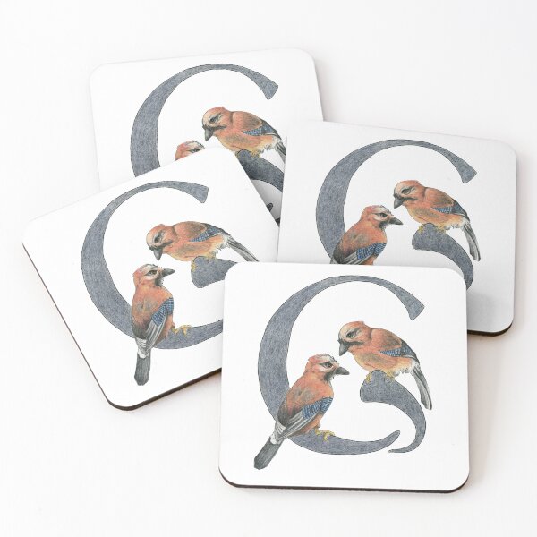 Item preview, Avian Alphabet G - Eurasian jay designed and sold by hnewmanart.